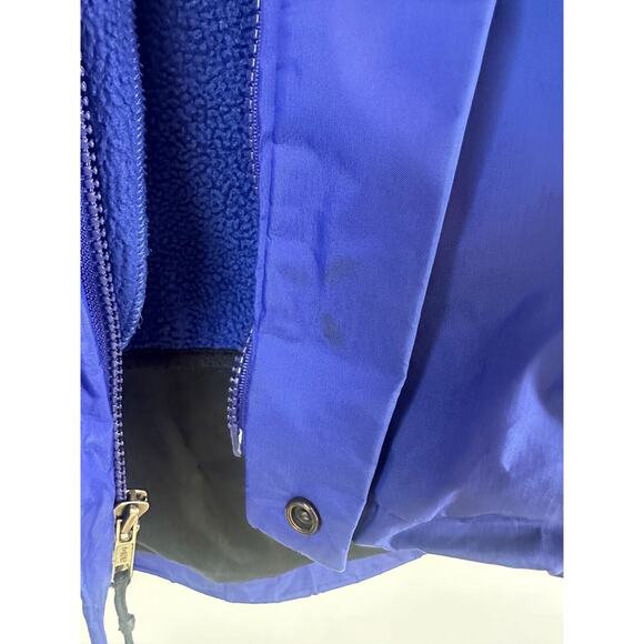 Vintage The North Face Gore Tex Hooded Coat 3-in-1 Zip Anorak Parka Men's Large - Picture 10 of 16